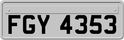 FGY4353