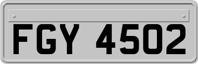 FGY4502