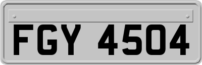 FGY4504