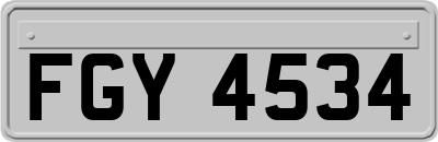 FGY4534