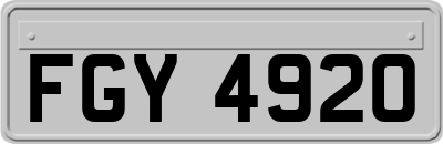 FGY4920