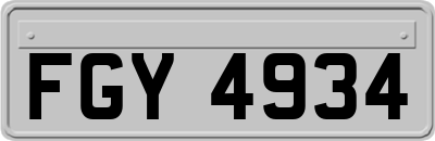 FGY4934