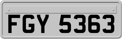 FGY5363