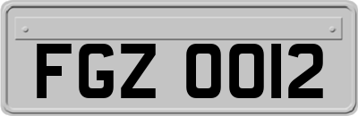 FGZ0012