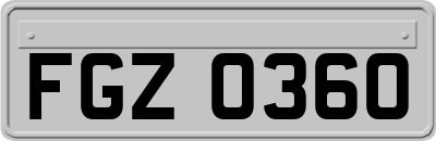 FGZ0360