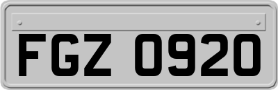 FGZ0920