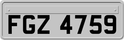 FGZ4759