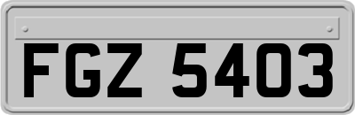 FGZ5403