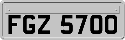FGZ5700
