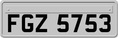 FGZ5753