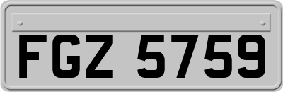 FGZ5759