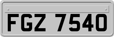 FGZ7540