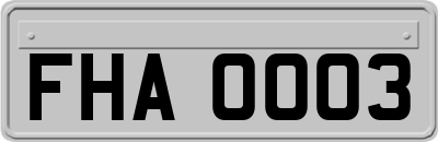 FHA0003