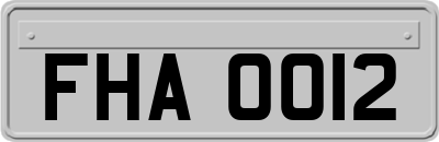 FHA0012