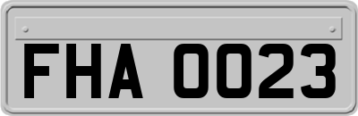 FHA0023