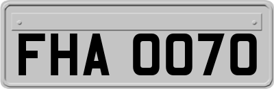FHA0070