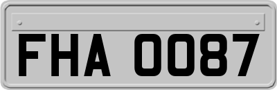 FHA0087