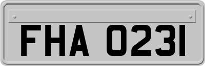 FHA0231