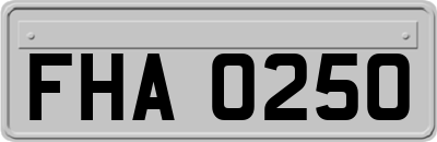 FHA0250