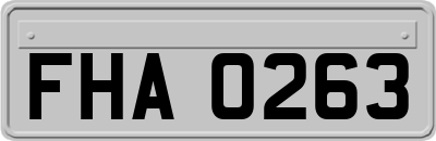 FHA0263