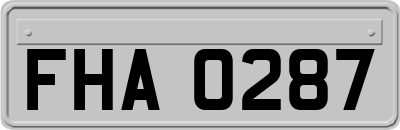 FHA0287