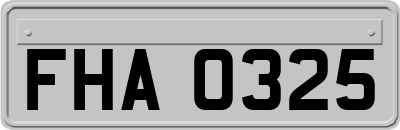 FHA0325