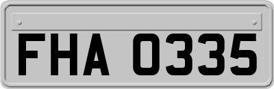 FHA0335