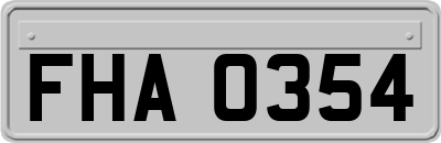 FHA0354