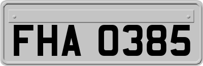 FHA0385