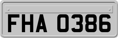 FHA0386