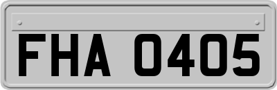 FHA0405