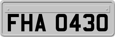 FHA0430