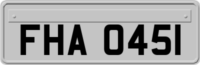 FHA0451