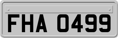 FHA0499