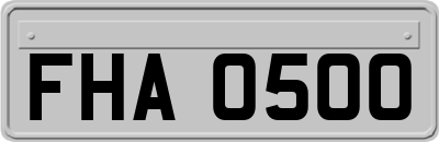 FHA0500