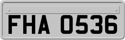 FHA0536