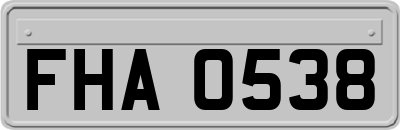 FHA0538