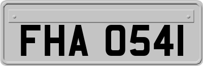 FHA0541