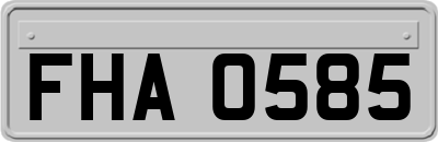 FHA0585
