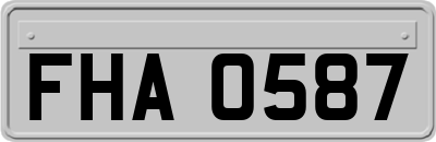 FHA0587