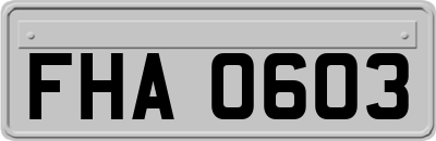 FHA0603