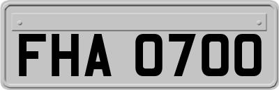 FHA0700