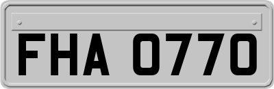 FHA0770