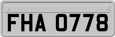 FHA0778