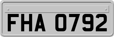 FHA0792