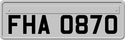 FHA0870