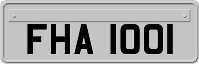 FHA1001
