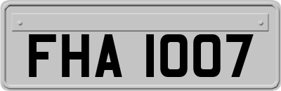 FHA1007
