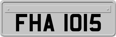 FHA1015