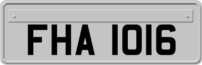 FHA1016